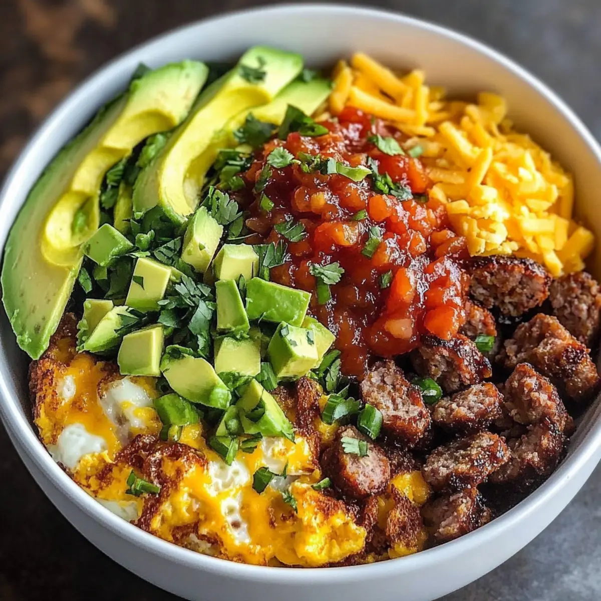 Hash Brown Breakfast Bowls