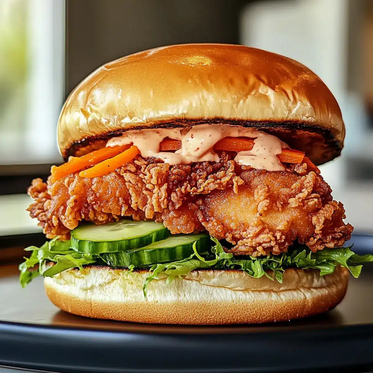 Thai Fried Chicken Sandwich Recipe