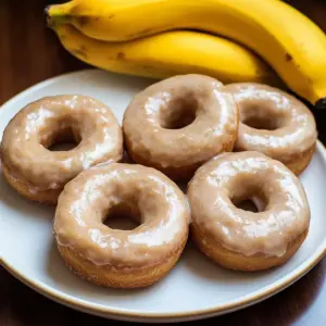 Banana Bread Donuts