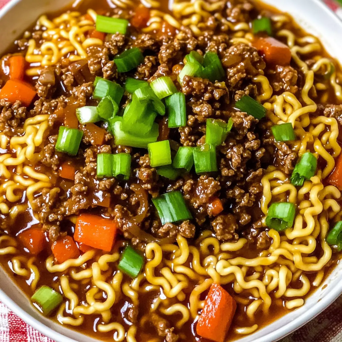 Hearty Slow Cooker Ramen
