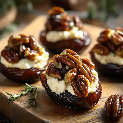 Goat Cheese Stuffed Dates