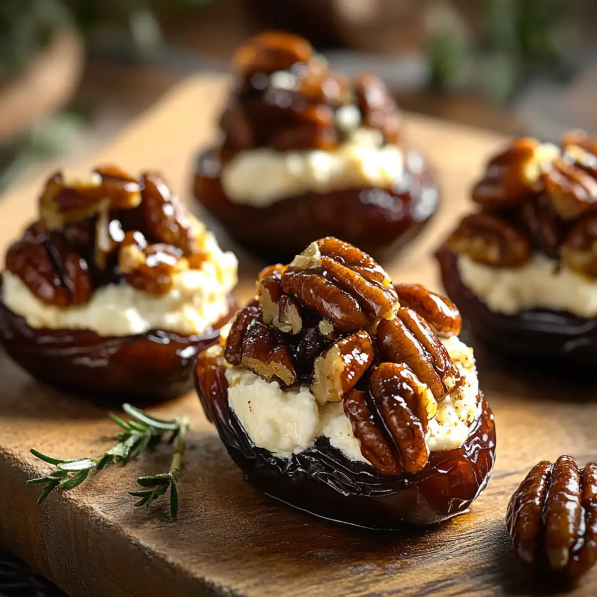 Goat Cheese Stuffed Dates