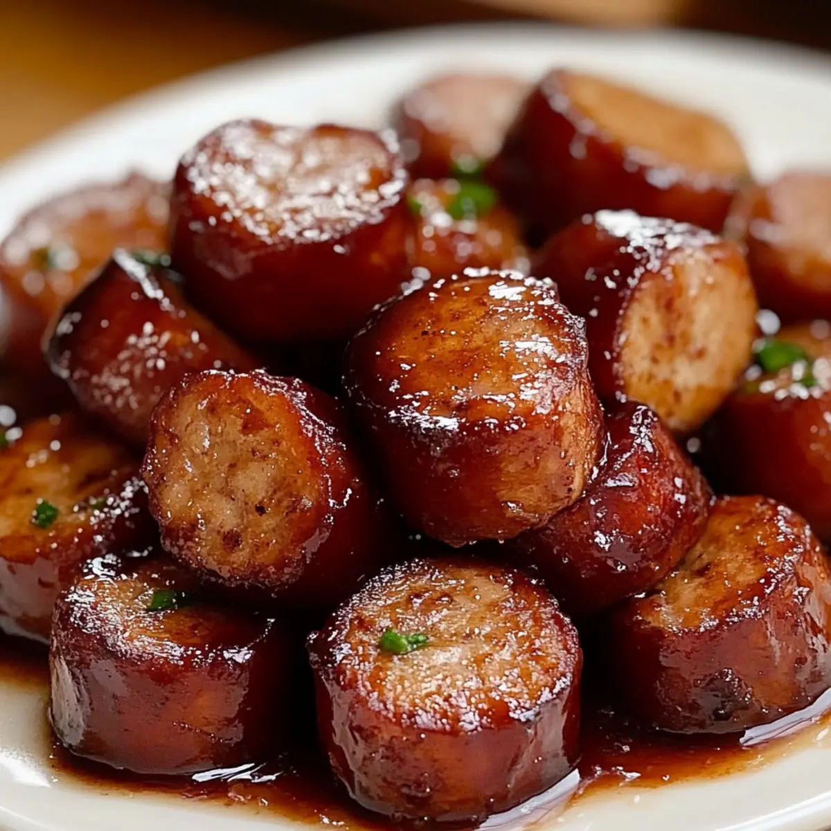 BBQ Sausage Bites Recipe