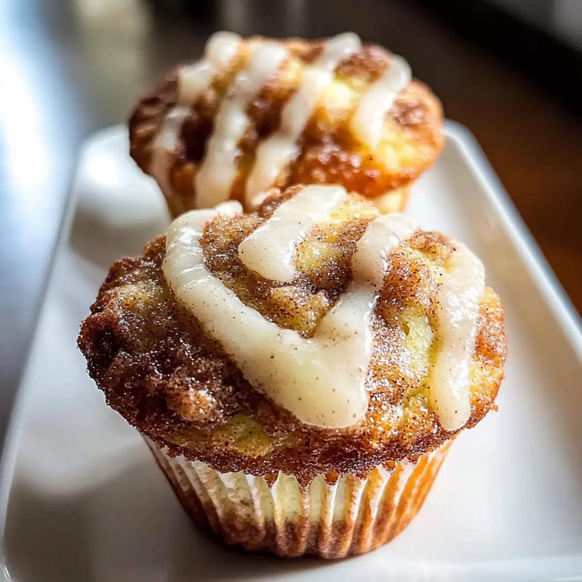Cinnamon Roll Muffins