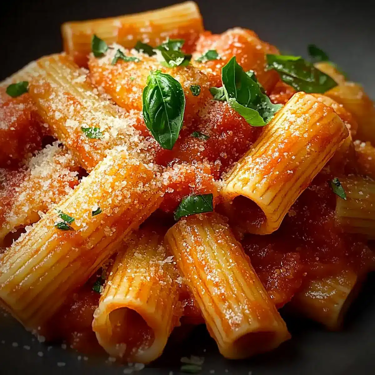 Tomato Rigatoni Pasta