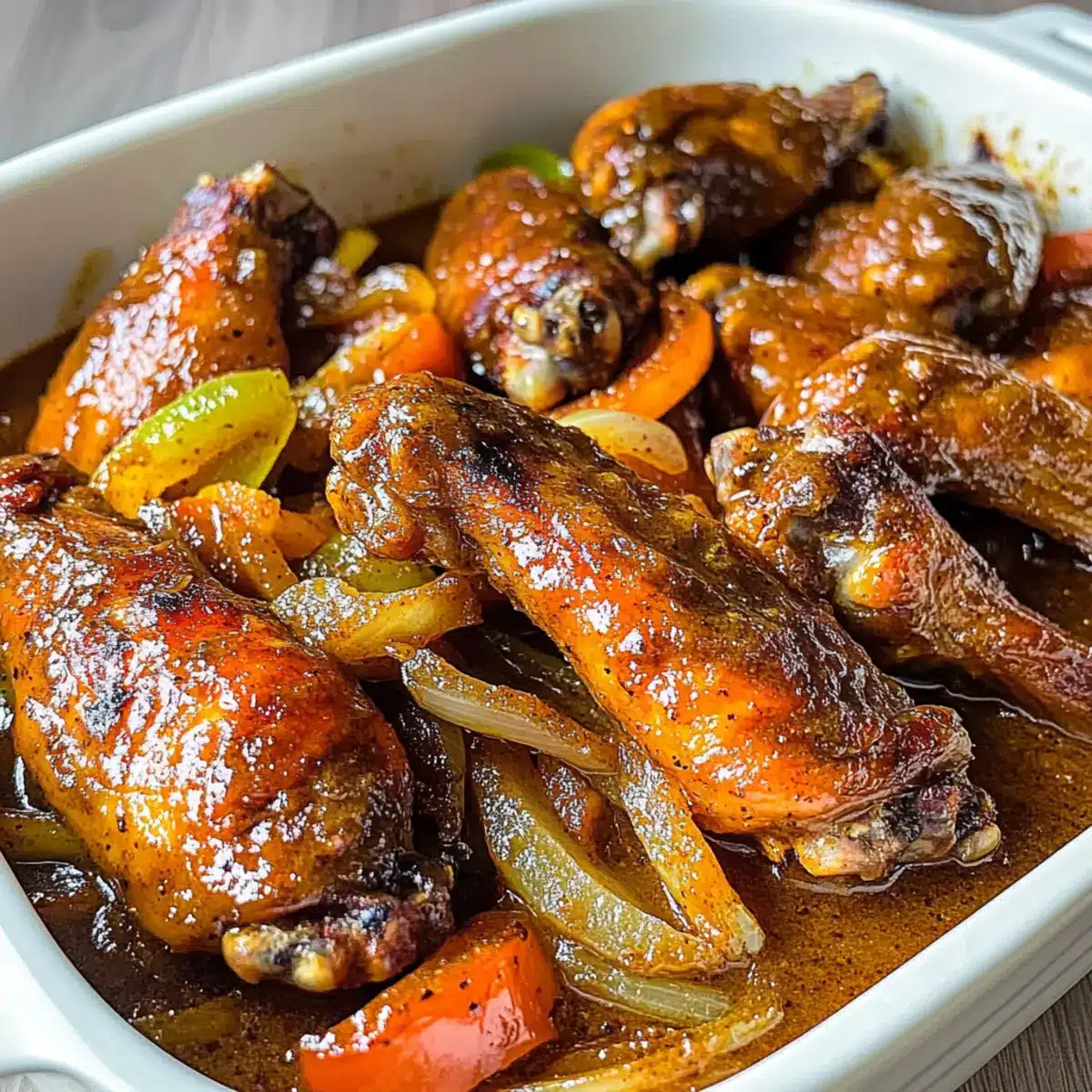 Smothered Turkey Wings Gravy