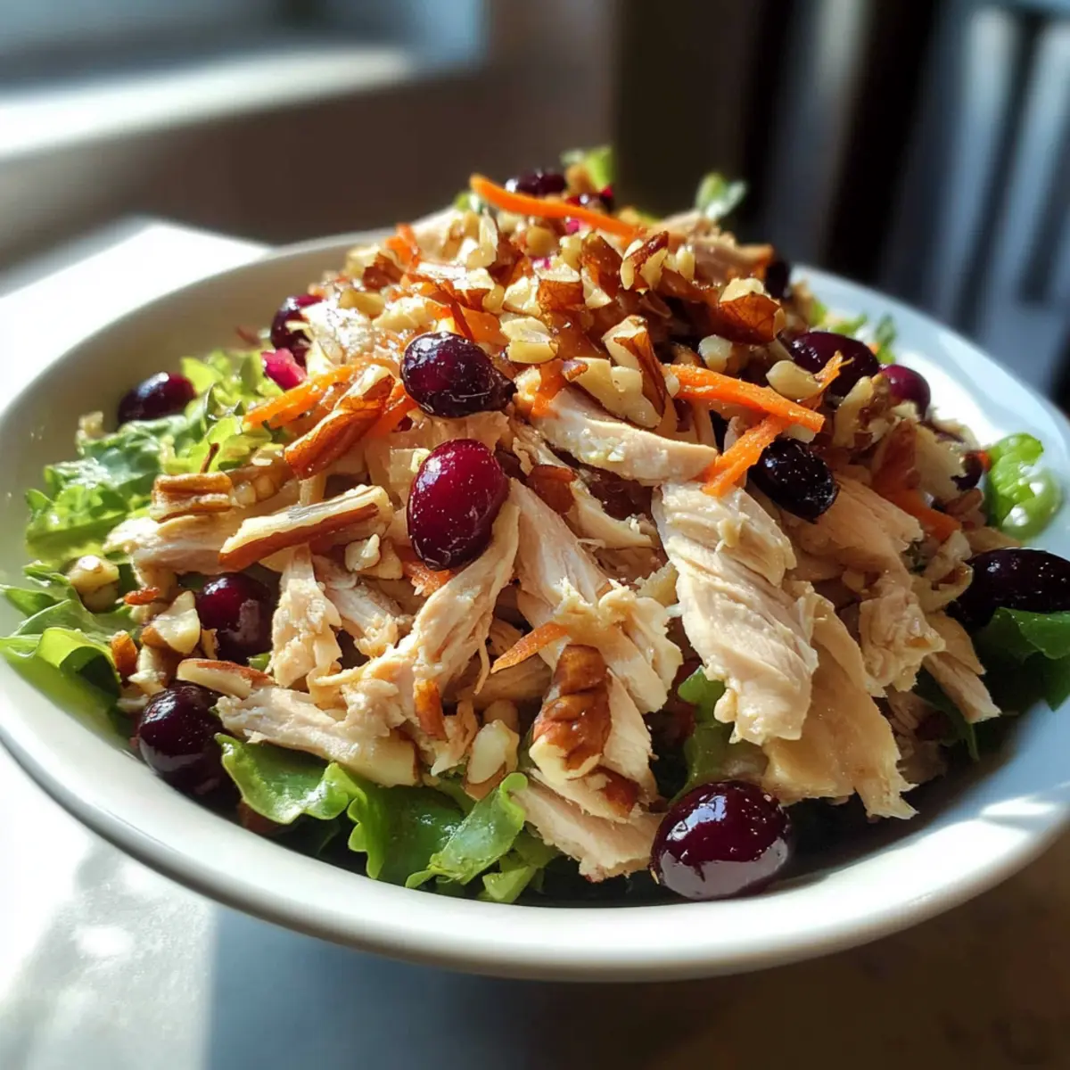 Asian Chicken Cranberry Salad