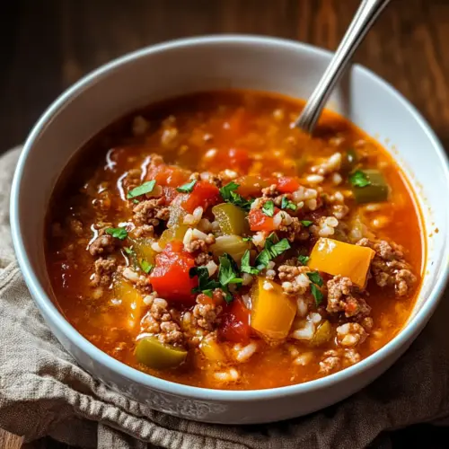 Stuffed Pepper Soup