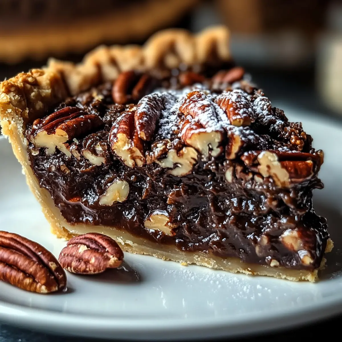 Texas Chocolate Pecan Pie