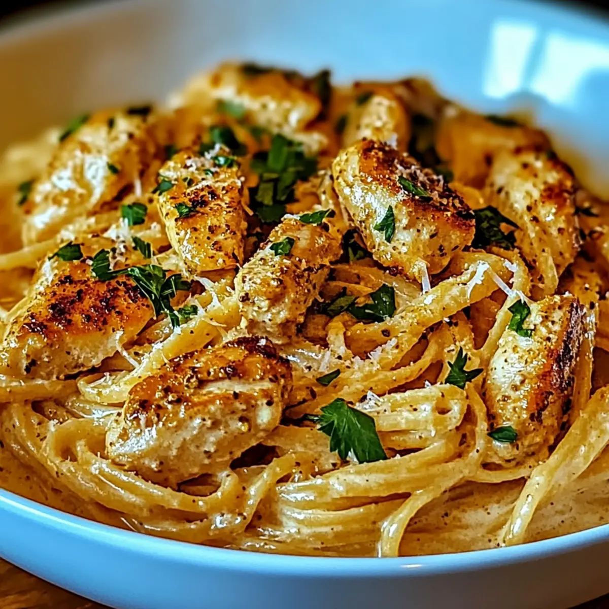 Cowboy Butter Chicken Linguine