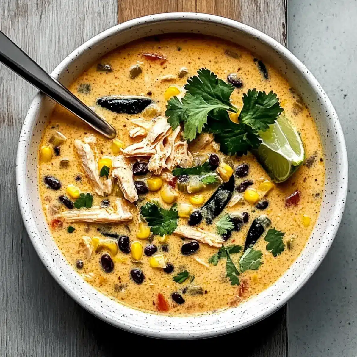 Chicken Poblano Soup