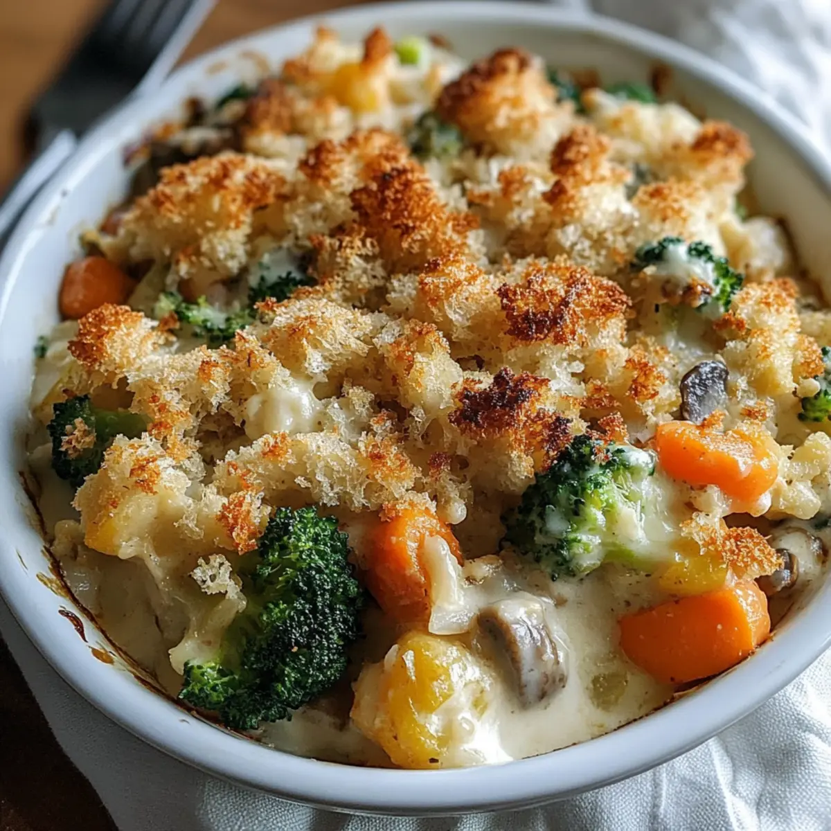 Creamy Winter Vegetable Casserole