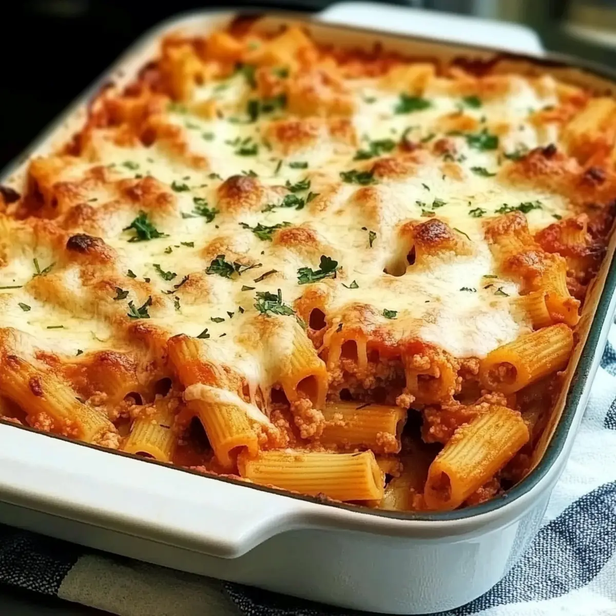 Meatless Baked Ziti