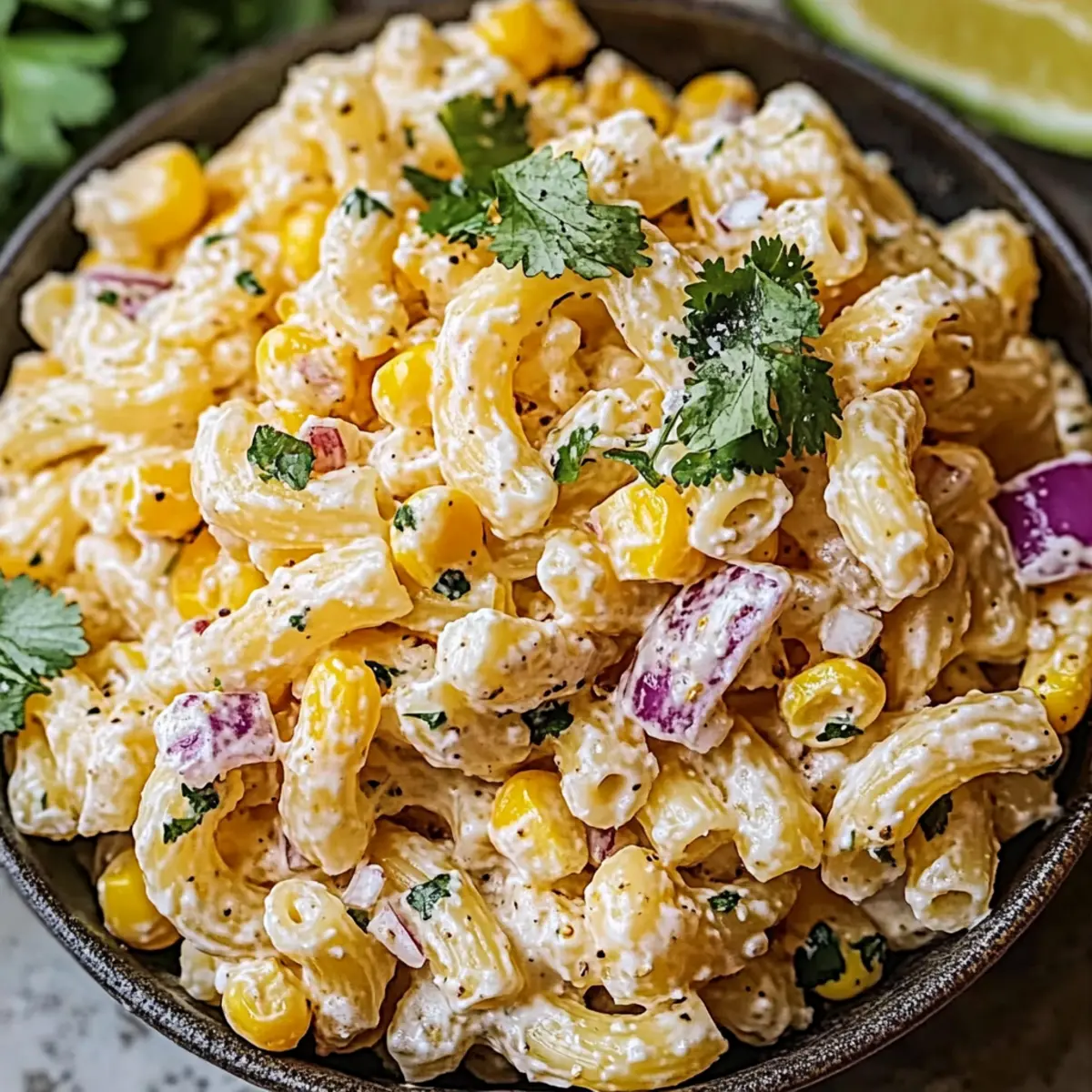 Mexican Street Corn Pasta Salad