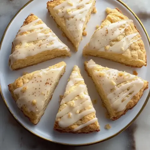 Fluffy Eggnog Scones