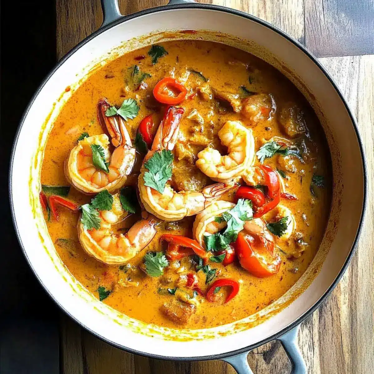 Thai Coconut Shrimp Curry