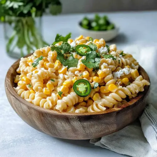 Mexican Street Corn Pasta Salad
