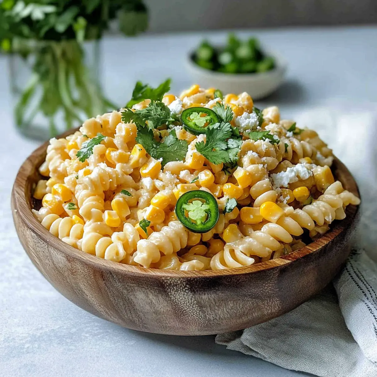 Mexican Street Corn Pasta Salad