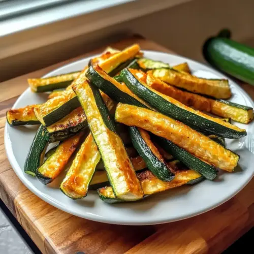 Low Calorie Air Fryer Zucchini Fries