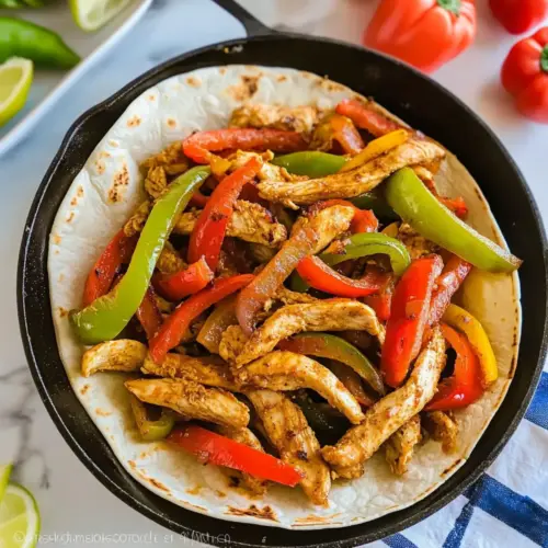 Easy Chicken Fajitas