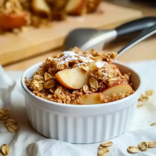 Air Fryer Apple Crisp