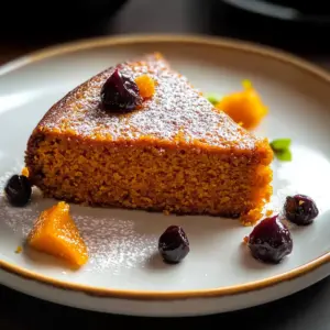 Flourless Sweet Potato Ginger Cake