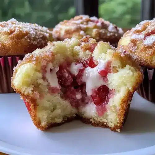 Strawberry Cream Cheese Muffins