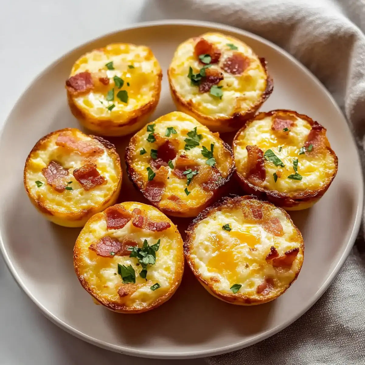 Easy Cottage Cheese Egg Bites