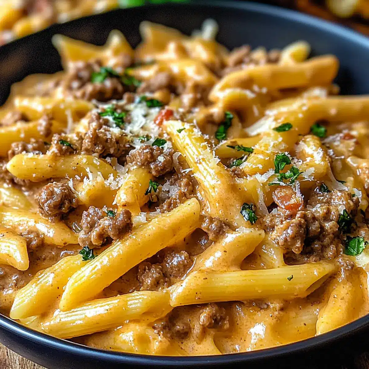 Creamy Beef Pasta Recipe