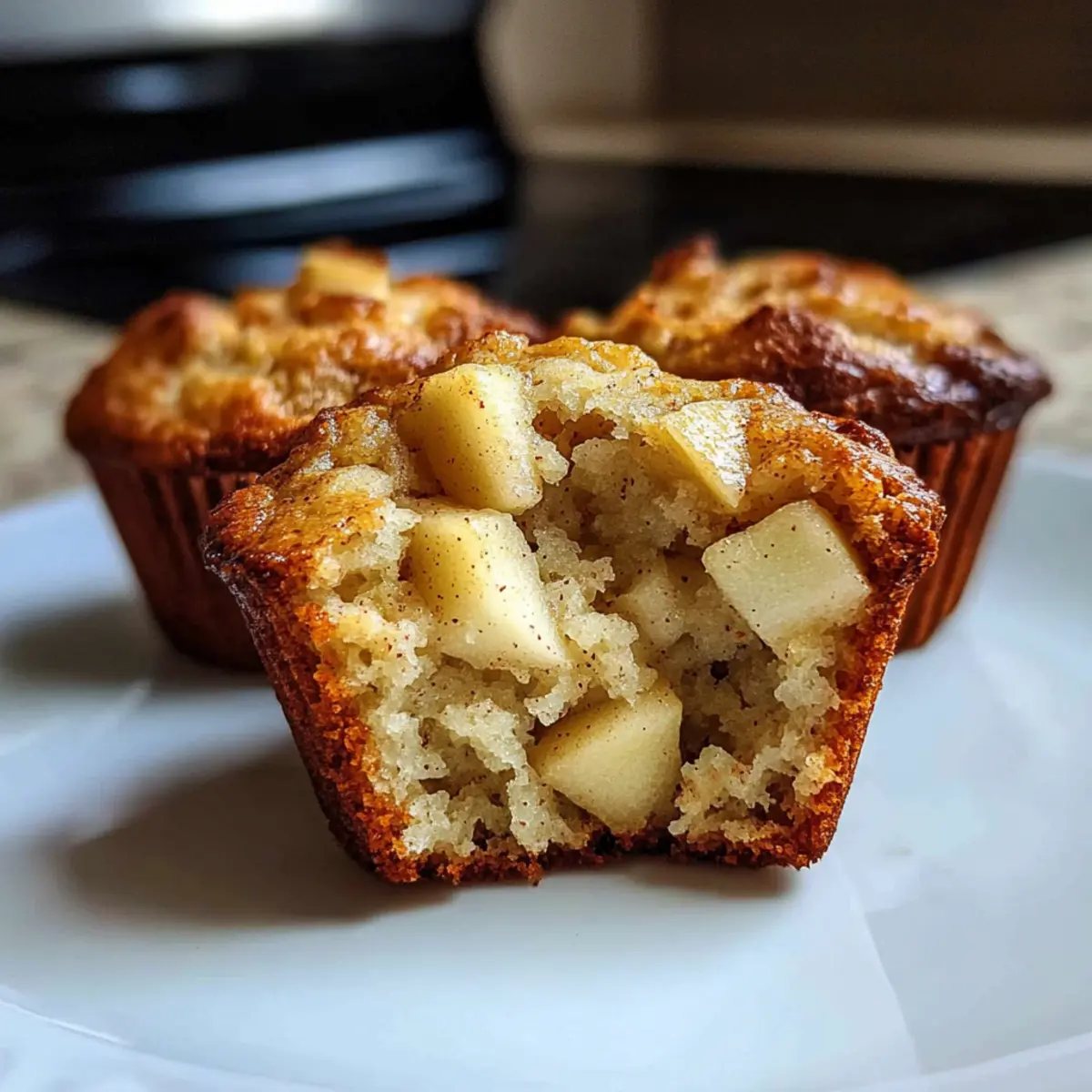 Yogurt Apple Muffins