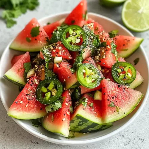 Spicy Watermelon Salad