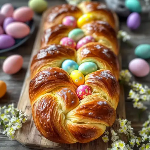 Traditional Italian Easter Bread