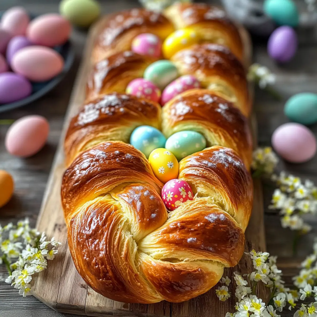 Traditional Italian Easter Bread