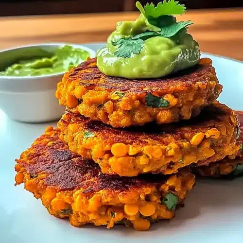 Sweet Potato & Red Lentil Patties