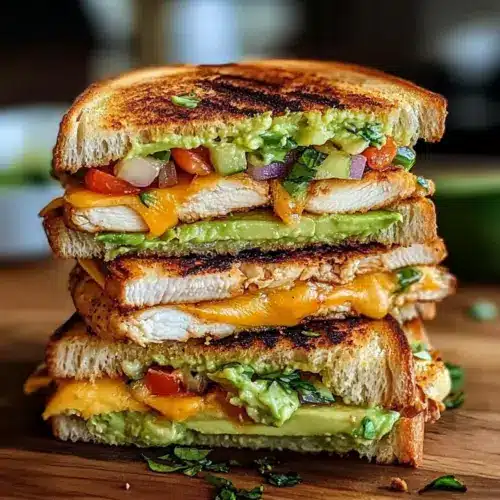 Chicken Avocado Melt Sandwich