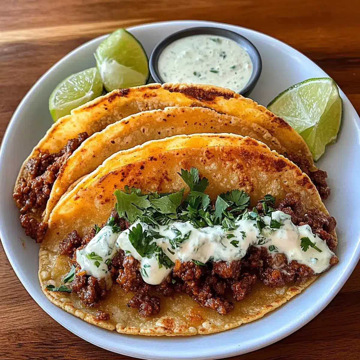 Crispy Ground Beef Tacos