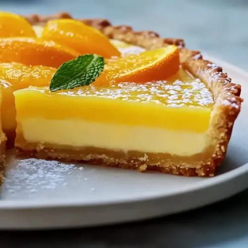 Classic Orange Tart