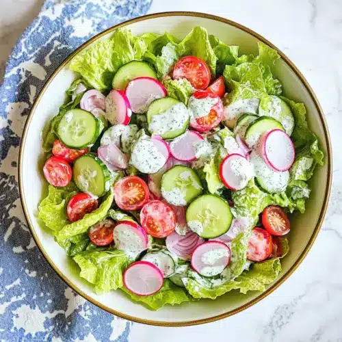 Butter Lettuce Cucumber Salad