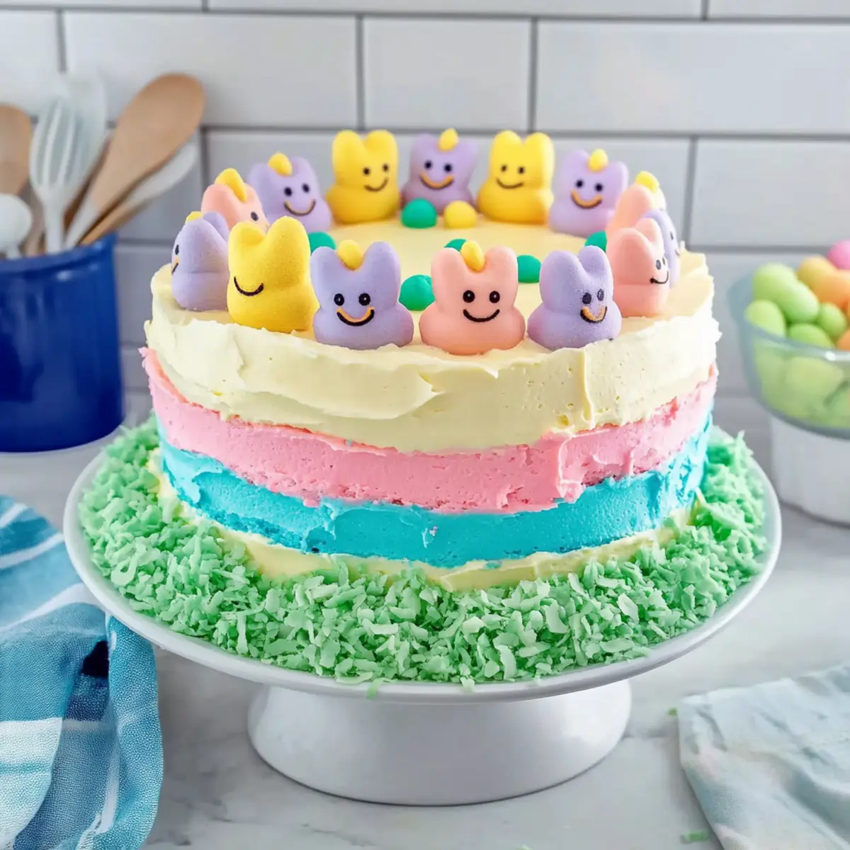 Easter Peep Cake