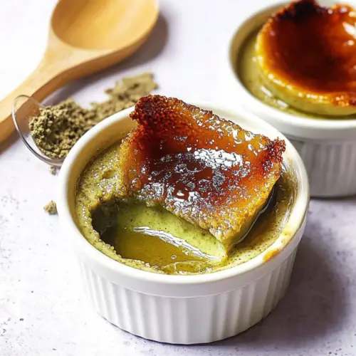 Matcha Creme Brulee
