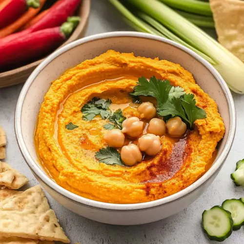 Roasted Carrot Hummus