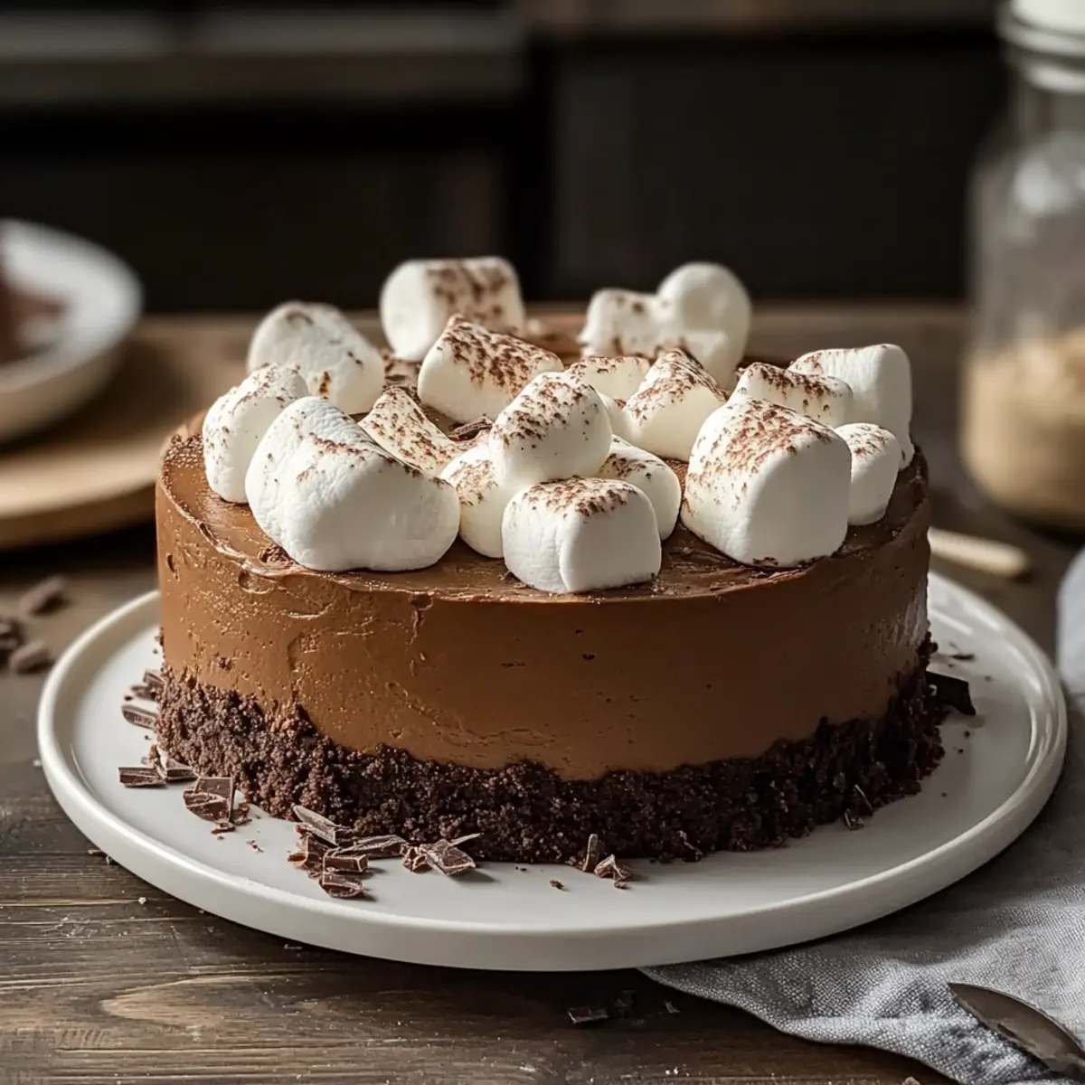 Hot Cocoa Cheesecake