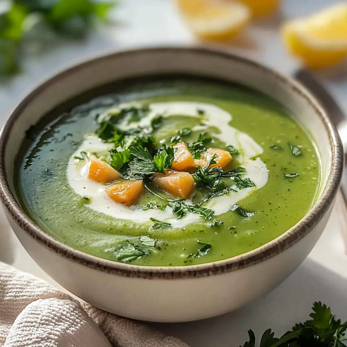 Spring Herbs Soup