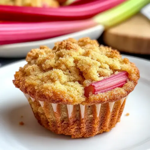 Rhubarb Muffins