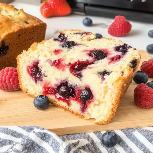 Triple Berry Bread