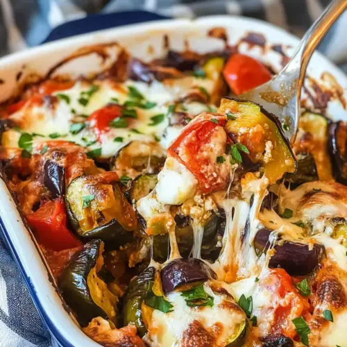 Mediterranean Roasted Vegetable Casserole