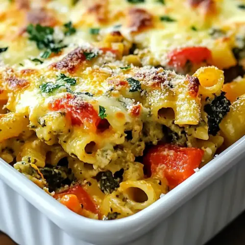Mediterranean Vegetable Pasta Bake