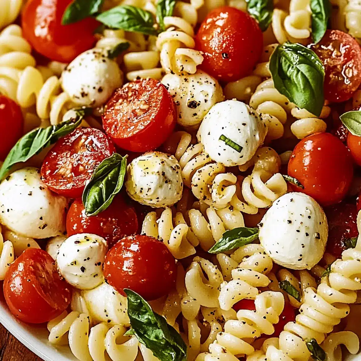 Caprese Pasta Spring Salad