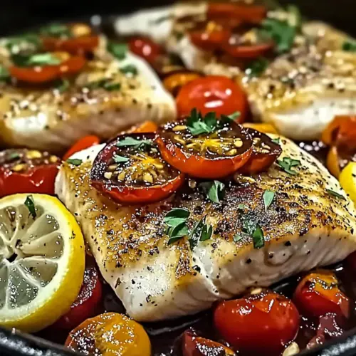 Mediterranean Baked Fish