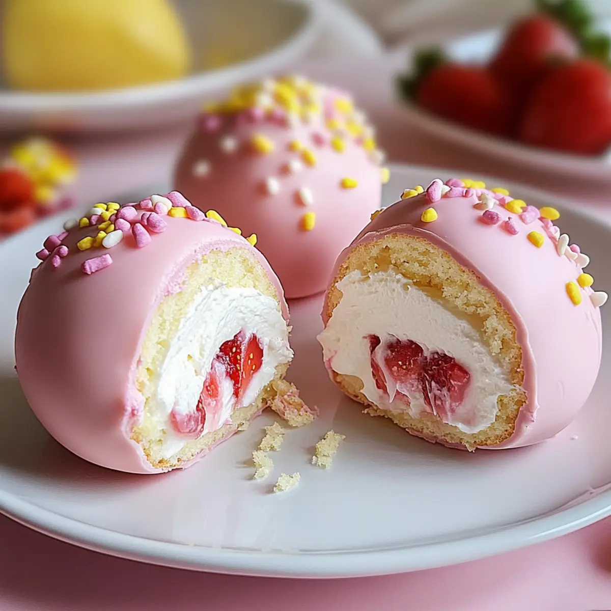 Strawberry Shortcake Easter Egg Bombs